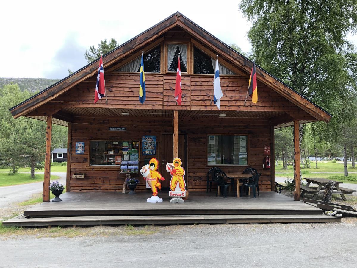 Hotel Tommerneset Camping Innhavet Exterior foto